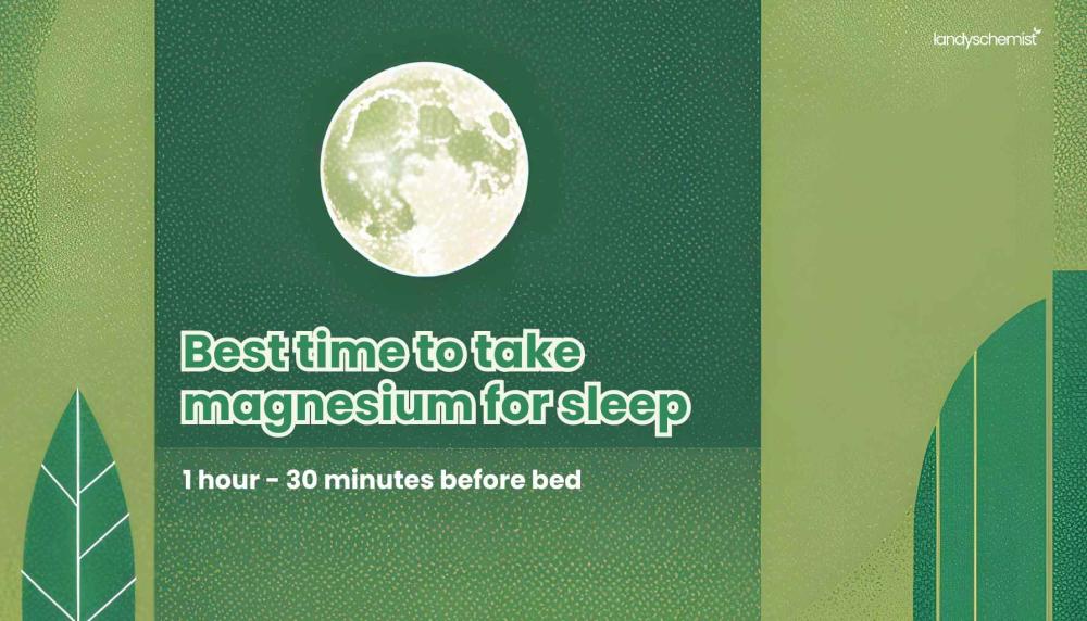 best time to take magnesium for sleep