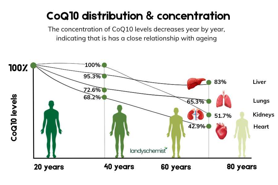 coq10 declines with age