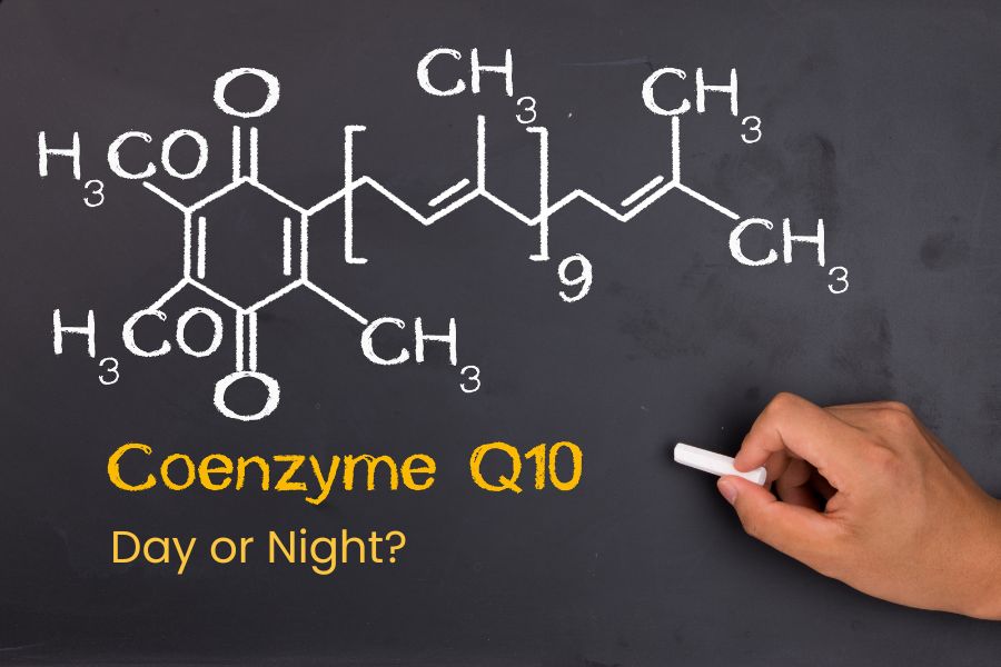 coq10 is best taken in the morning