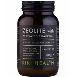 Kiki Health Zeolite Powder with Activated Charcoal 60g