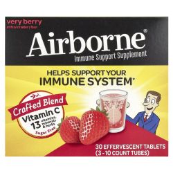 Airborne Effervescent Tablets Very Berry 30