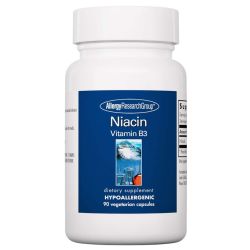 Allergy Research Group Niacin 250mg Capsules 90
