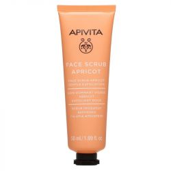 Apivita Face Scrub Apricot for Gentle Exfoliation 50ml
