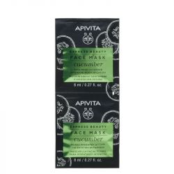 Apivita Intensive Moisturization Face Mask Cucumber 2x8ml