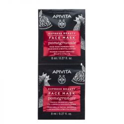 Apivita Radiance & Revitalization Face Mask Pomegranate 2x8ml