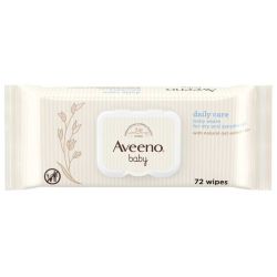 Aveeno Baby Daily Care Baby Wipes - 72 wipes