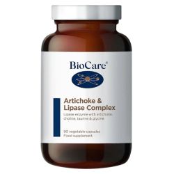 BioCare Artichoke & Lipase Complex Capsules 90