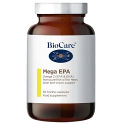 BioCare Mega EPA Marine Caps (Omega-3 Fish Oil) 30