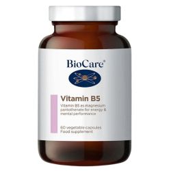 BioCare Vitamin B5 Vegicaps 60