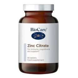BioCare Zinc Citrate Tabs 90