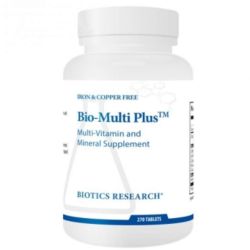 Biotics Research Bio-Multi-Plus Iron & Copper Free Tablets 270