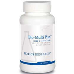 Biotics Research Bio-Multi-Plus Iron & Copper Free Tablets 90