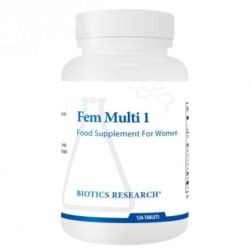 Biotics Research Fem Multi 1 Tablets 126