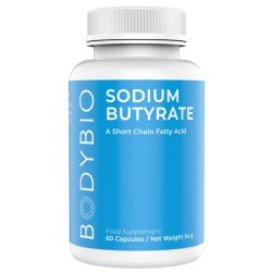 BodyBio Butyrate (Sodium) Capsules 100