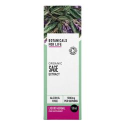 Botanicals For Life Organic Sage Extract 50ml