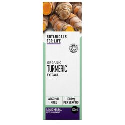 Botanicals For Life Organic Turmeric Extract 100ml