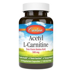 Carlson Labs Acetyl L-Carnitine 500mg Capsules 120 Main Image
