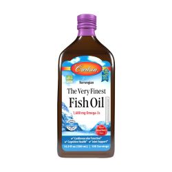 Carlson Labs The Very Finest Fish Oil Mixed Berry 500ml Main Image