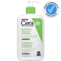 Cerave Hydrating Cleanser 473ml is recommended by dermatologists