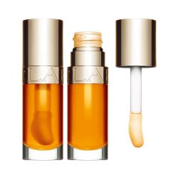 Clarins Lip Comfort Oil:
Hydrates and repairs
Protects lips all day long
Glossy finish with a soft