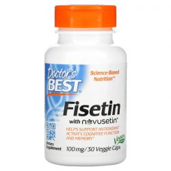 Doctor's Best Fisetin with Novusetin 100mg Vcaps 30
