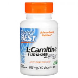 Doctor's Best L-Carnitine Fumarate 855mg Vcaps 60
