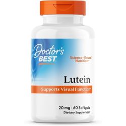 Doctor's Best Lutein 20mg Softgels 60