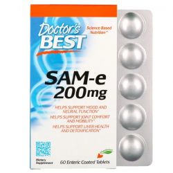 Doctor's Best SAM-e 200mg Tabs 60