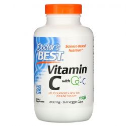 Doctor's Best Vitamin C with Quali-C 1000mg Vcaps 360