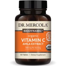 Dr. Mercola Biodynamic Organic Vitamin C Amla Extract Tablets 60
