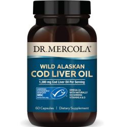 Dr. Mercola Cod Liver Oil Capsules 60