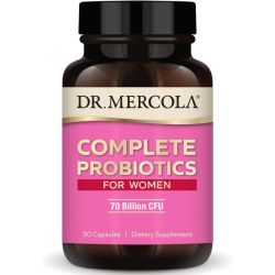 Dr. Mercola Complete Probiotics for Women 70bn CFU Capsules 30