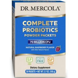 Dr. Mercola Complete Probiotics Powder Packets 70bn CFU Sachets 30