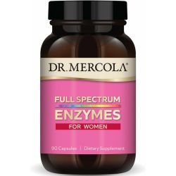 Dr. Mercola Full Spectrum Enzymes for Women Capsules 90