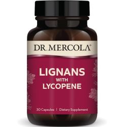 Dr Mercola Lignans with Lycopene Capsules 30