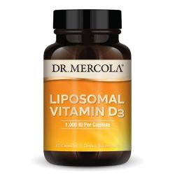 Dr. Mercola Liposomal Vitamin D3 1000iu Capsules 30