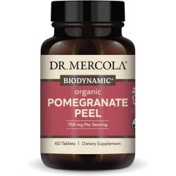 Dr. Mercola Organic Biodynamic Pomegranate Peel Tablets 60