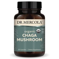 Dr. Mercola Organic Chaga Mushroom Capsules 30