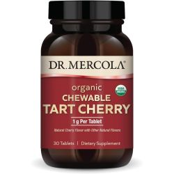 Dr. Mercola Organic Chewable Tart Cherry Tablets 30