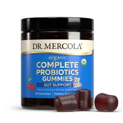 Dr. Mercola Organic Complete Probiotics Cherry Gummies for Kids 30