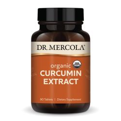 Dr. Mercola Organic Curcumin Extract Tablets 90