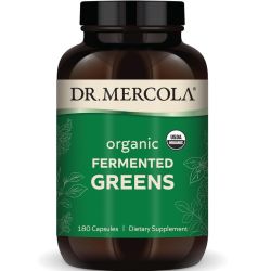 Dr. Mercola Organic Fermented Greens Capsules 180