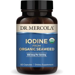 Dr. Mercola Organic Iodine from Seaweed Capsules 60