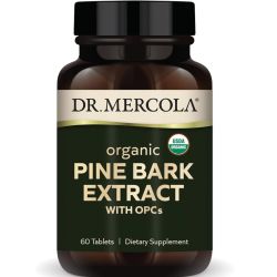 Dr. Mercola Organic Pine Bark Extract with OPCs Tablets 60