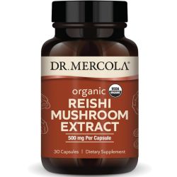 Dr. Mercola Reishi Mushroom Extract Capsules 30