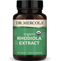 Dr. Mercola Organic Rhodiola Extract Capsules 30