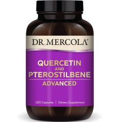 Dr. Mercola Quercetin and Pterostilbene Advanced Capsules 180