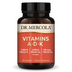 Dr. Mercola Vitamins ADK Capsules 30
