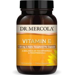 Dr. Mercola Vitamin E Capsules 90