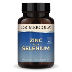 Dr Mercola Zinc plus Selenium Capsules 90